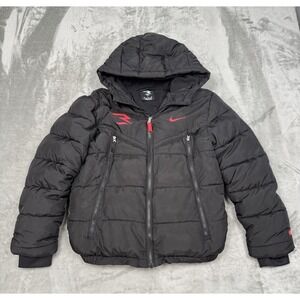 Nike Jacket Girls Large Black Insulated Puffer Jacket 3Brand Russell Wilson Coat